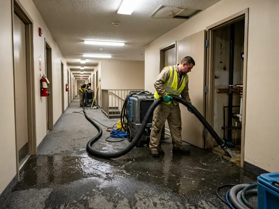 multi-unit-apartment-hallway-f-005 — frequently asked questions, Emergency Burst Pipe Water Extraction & Removal in Lacombe,…